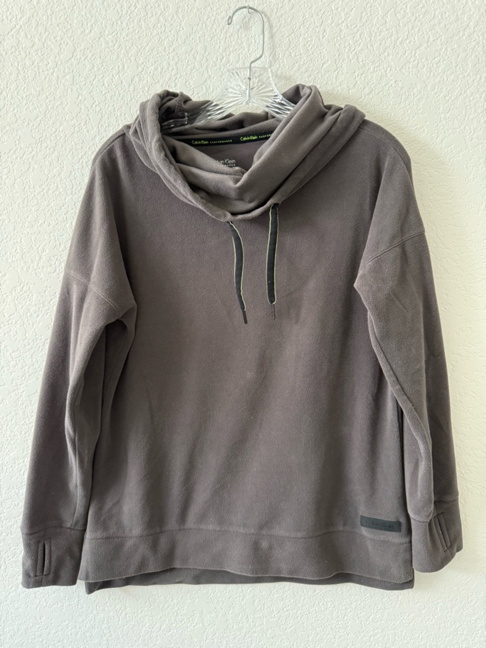 Calvin Klein Cowl Neck Pullover Sweatshirt
